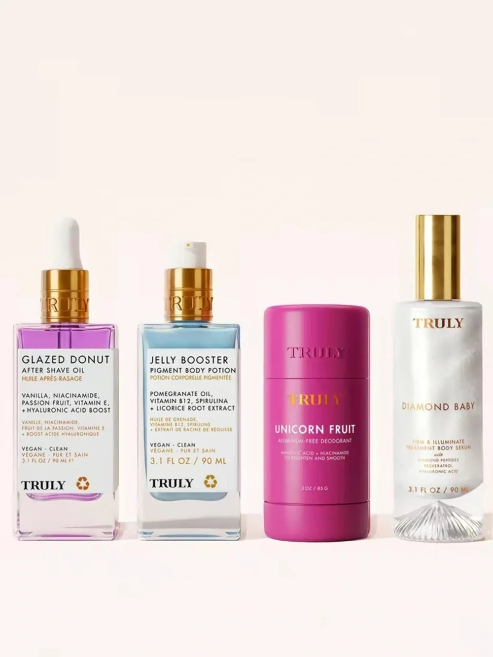 Truly Unicorn Fruit Deodorant Stick - Pink